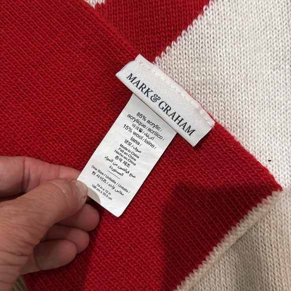 Mark and Graham Ho Ho Ho Scarf - Picture 2 of 4